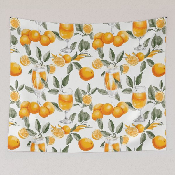 Item preview, Fresh orange and orange juice designed and sold by PovikArt.