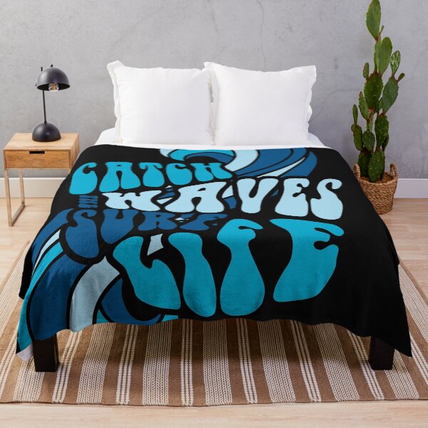 Item preview, Surf Life catch the waves beach surf typography designed and sold by srissdesigns.