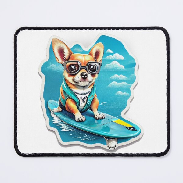 Item preview, Chi the surfing Chihuahua 6 designed and sold by Dpe1974.