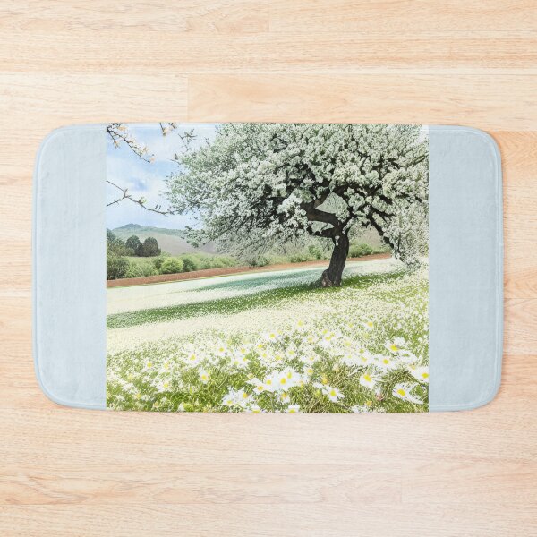 Item preview, Almond tree in daisies field by CallisC Arts  designed and sold by CallisC-Arts.