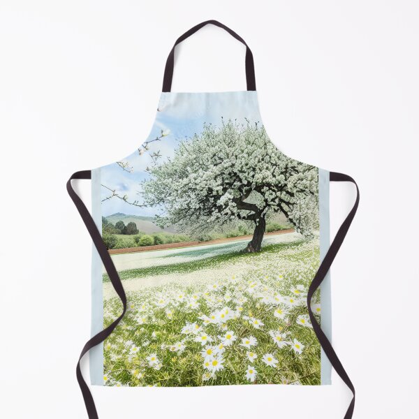 Item preview, Almond tree in daisies field by CallisC Arts  designed and sold by CallisC-Arts.