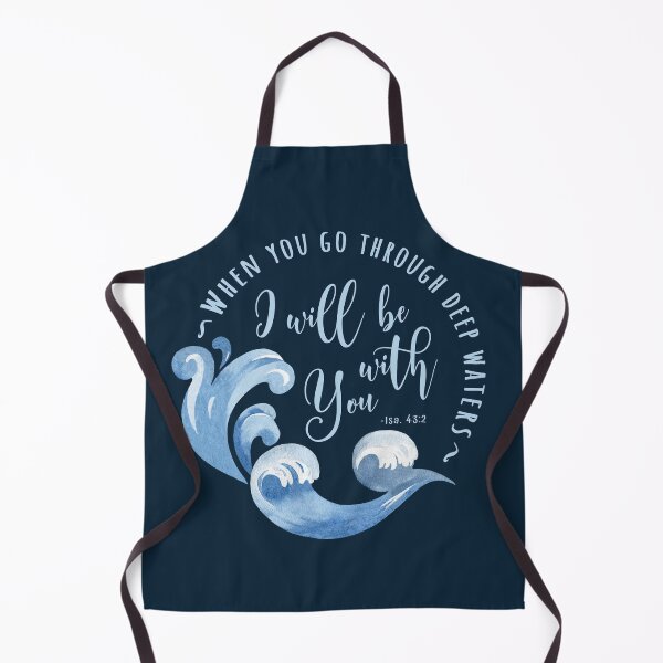 Item preview, Waves Isaiah 43:2 designed and sold by amazingjoy.