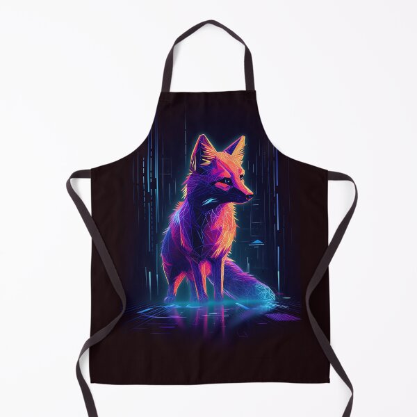 Item preview, Fox retrowave vintage neon 80s designed and sold by MDCGraphics.