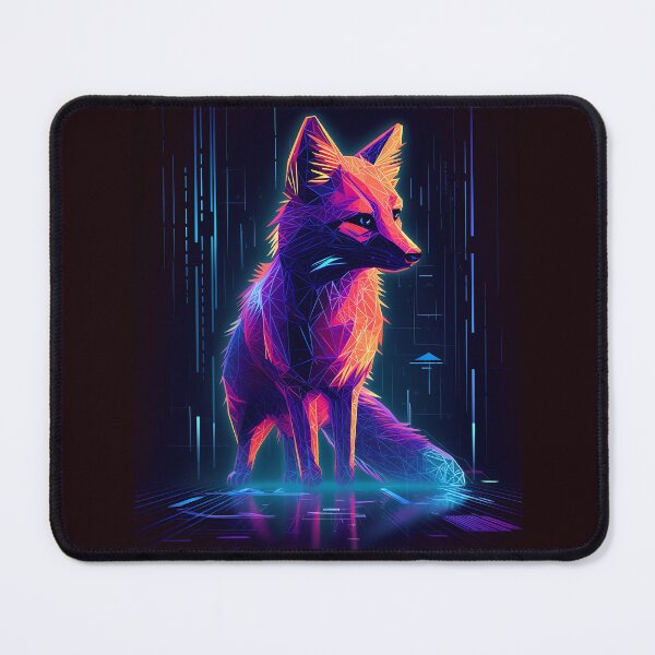 Item preview, Fox retrowave vintage neon 80s designed and sold by MDCGraphics.