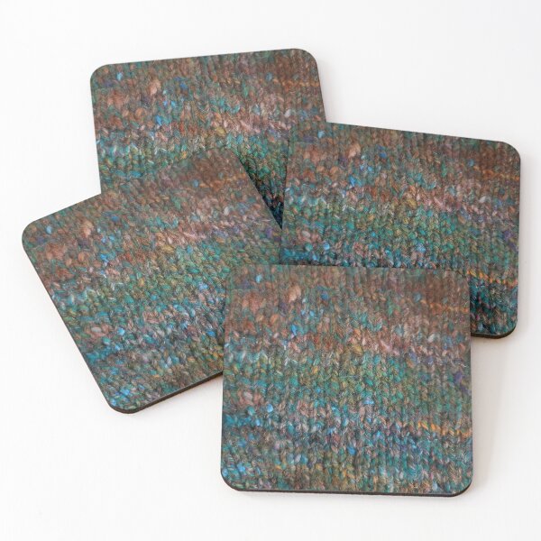 Item preview, Handknit fabric- mossy designed and sold by woolydevdev.
