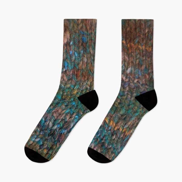 Item preview, Handknit fabric- mossy designed and sold by woolydevdev.