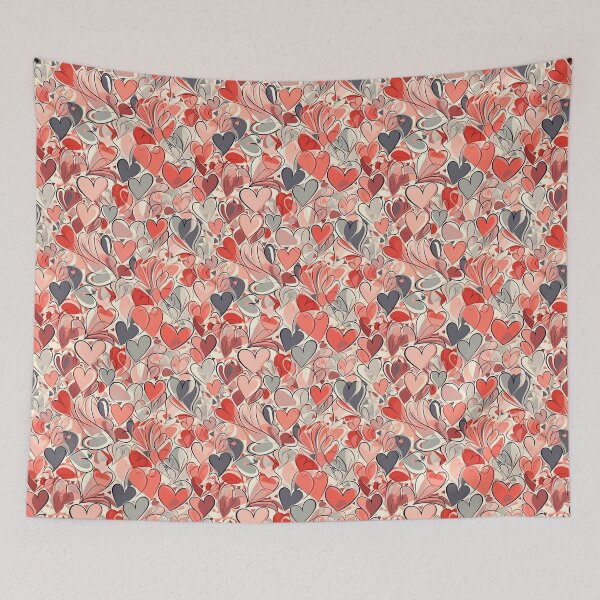 Item preview, Heart Pattern - Love is in the Air designed and sold by CinEmmaDesign.