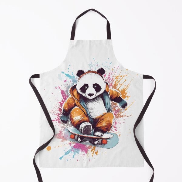 Item preview, Cool Panda Skateboarding - Panda Bear on Skateboard T-Shirt designed and sold by Iryna Servetnyk.