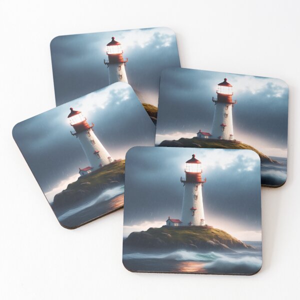 Item preview,  Red Cap Top Lighthouse by Perceptual Paradox Creations designed and sold by hobbit73.