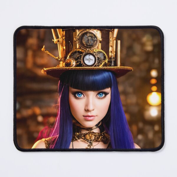 Item preview, Steampunk Beauties: Realistic portraits of girls with a steampunk look designed and sold by ArtCreator2023.