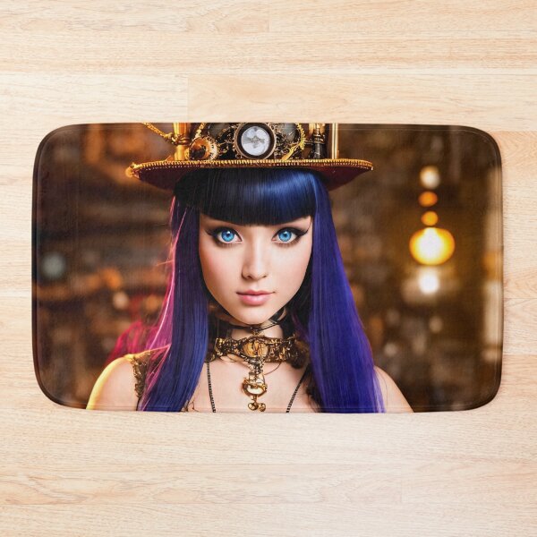 Item preview, Steampunk Beauties: Realistic portraits of girls with a steampunk look designed and sold by ArtCreator2023.
