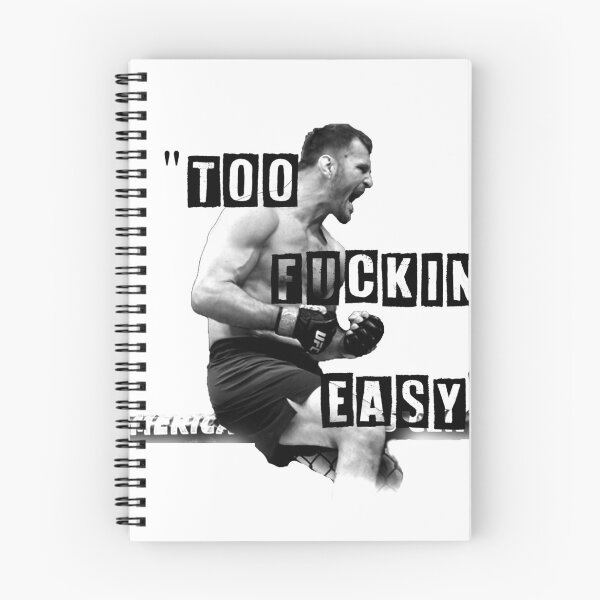 Item preview, Stipe Miocic UFC- TOO FUCKIN EASY designed and sold by Extremist.