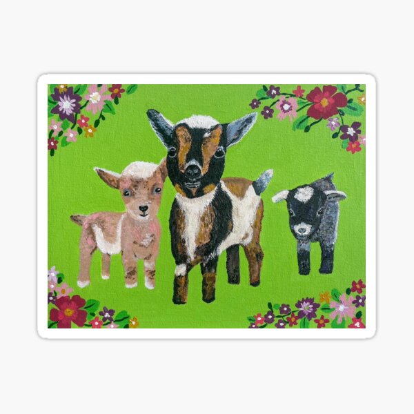 Item preview, groovy goats designed and sold by animatedAnn.