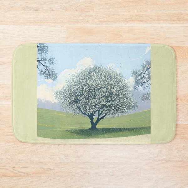 Item preview, Almond tree in daisies field by CallisC Arts  designed and sold by CallisC-Arts.