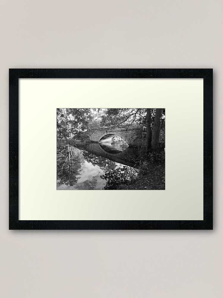 Alternate view of Derbyshire Bridge Places Collection Framed Art Print