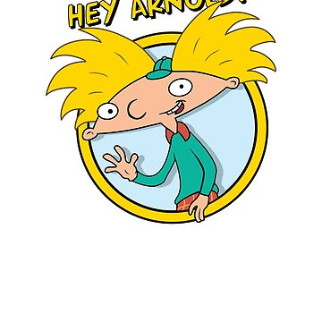 Artwork thumbnail, Hey Arnold! Arnold Classic Wave Poster by FifthSun