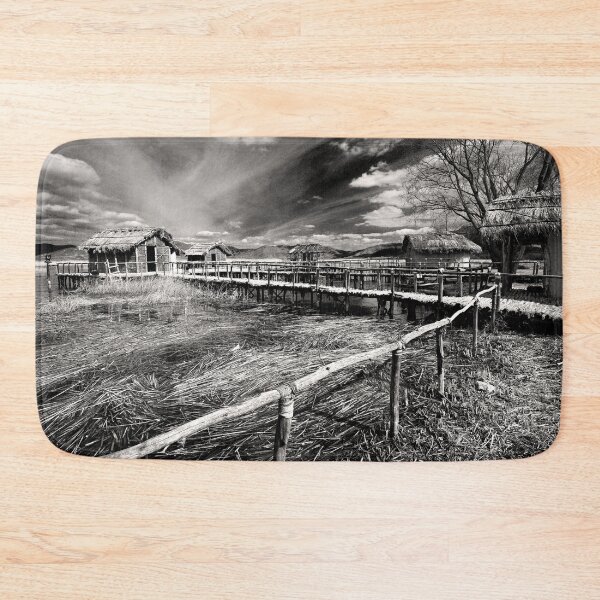Item preview, Prehistoric lakeside settlement designed and sold by Hercules Milas.