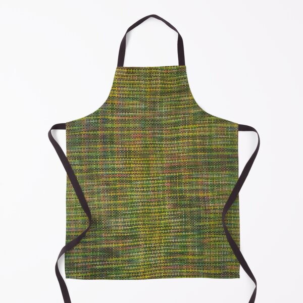 Item preview, Handwoven fabric- grassy designed and sold by woolydevdev.