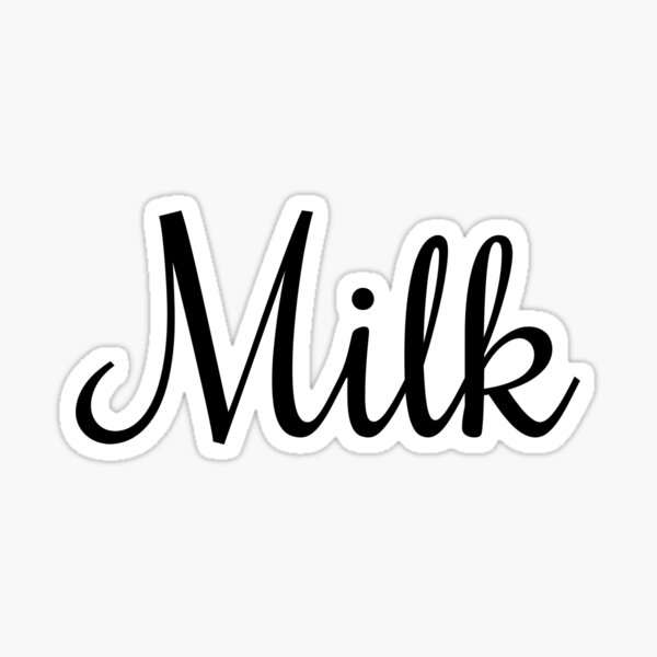 Item preview, Milk Label designed and sold by Stinga Springa.