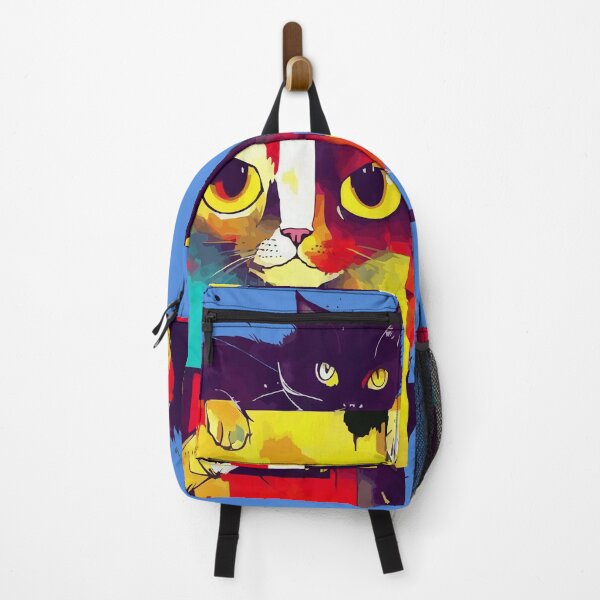 Item preview, abstract cat designed and sold by FoRes-Art.