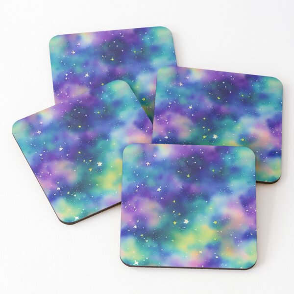 Item preview, Starry Skies - A Seamless Pattern of Luminous Stars in the Universe, Watercolor designed and sold by Girly-Universe.