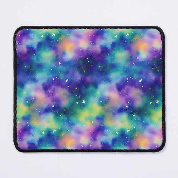 Item preview, Starry Skies - A Seamless Pattern of Luminous Stars in the Universe, Watercolor designed and sold by Girly-Universe.