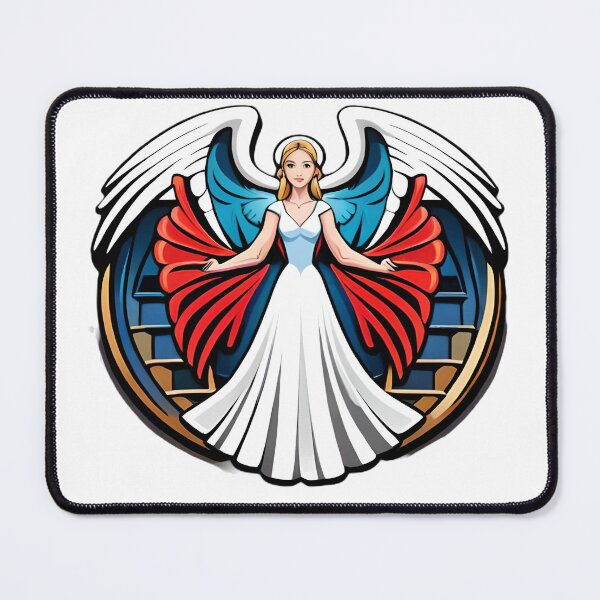 Item preview, Angel figure of a woman. Exclusive design designed and sold by altohero.