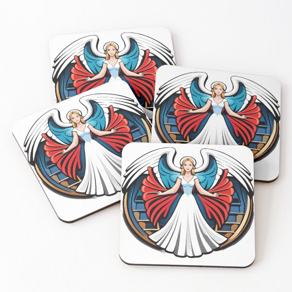 Item preview, Angel figure of a woman. Exclusive design designed and sold by altohero.