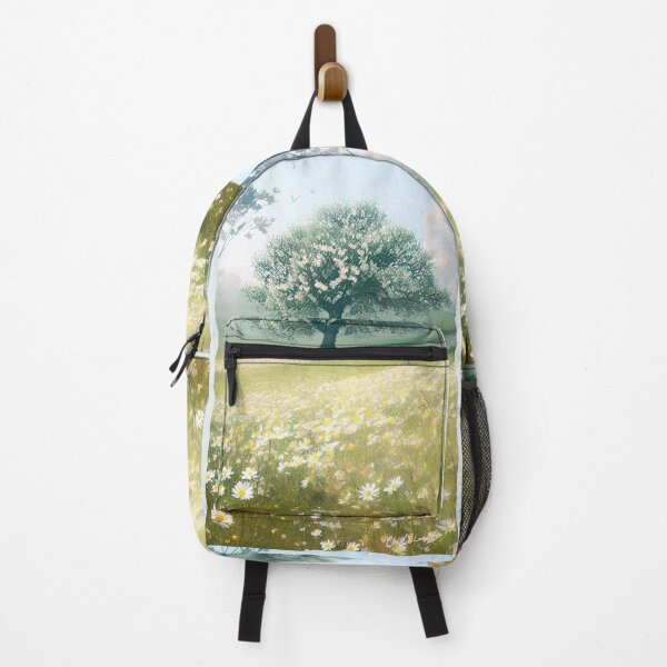 Item preview, Almond tree in daisies field by CallisC Arts  designed and sold by CallisC-Arts.