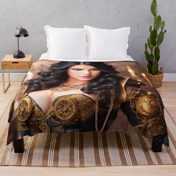 Item preview, A homage to steampunk: portraits of beautiful girls designed and sold by ArtCreator2023.