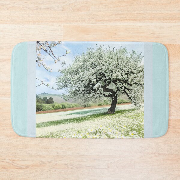 Item preview, Almond tree in daisies field by CallisC Arts  designed and sold by CallisC-Arts.