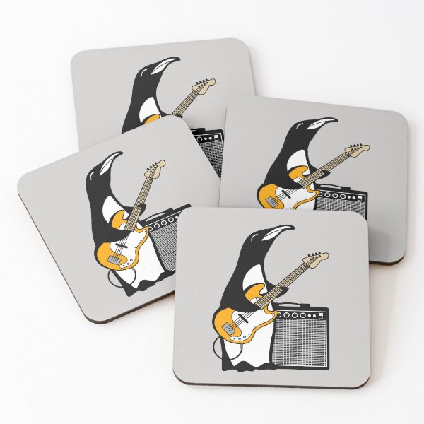 Item preview, Penguin Bassist designed and sold by AMERICANCHEEZ.