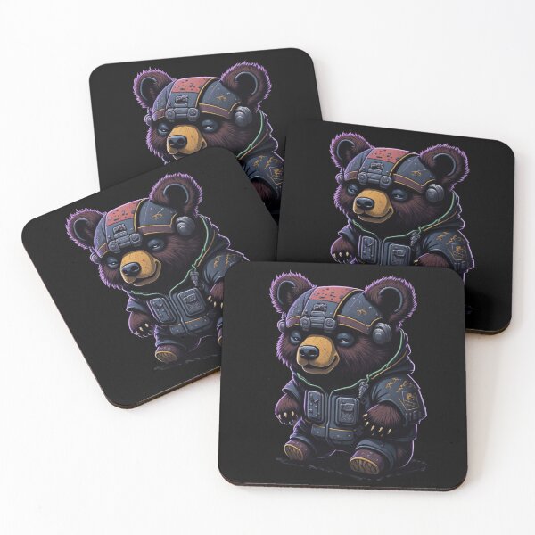 Item preview, CYBERPUNK BEAR CUB designed and sold by EBAN7.