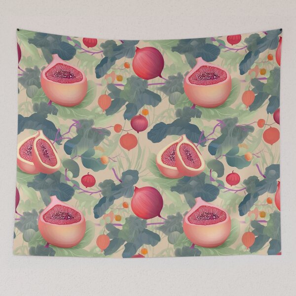 Item preview, Fruitopia Frappe Foodie Pattern designed and sold by nipplesofvenus.