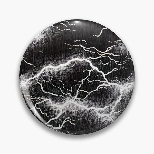 Item preview, Black and White Lightning Pattern designed and sold by Pattrnz.