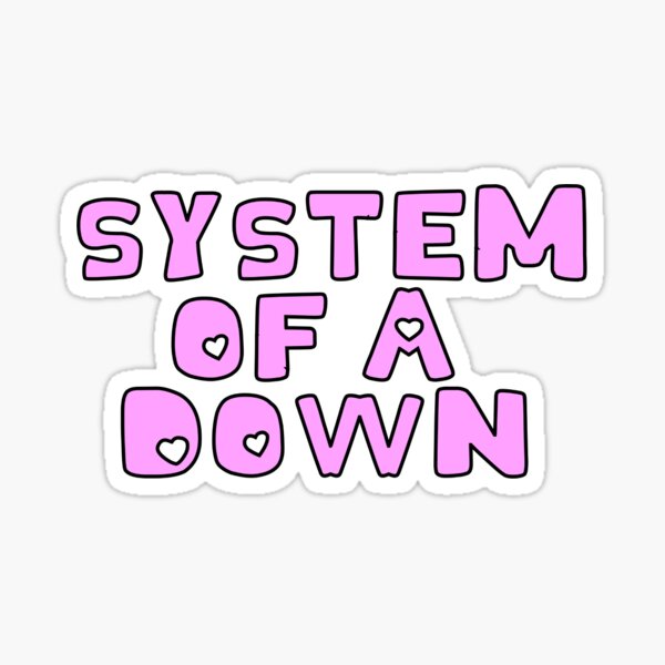 Toxicity SOAD - System Of A Down - Sticker