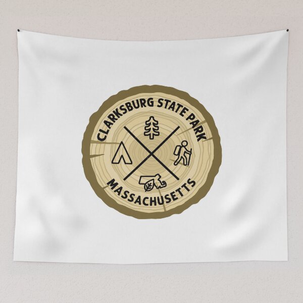 Item preview, Clarksburg State Park Massachusetts Log Slice designed and sold by VanyaKar.