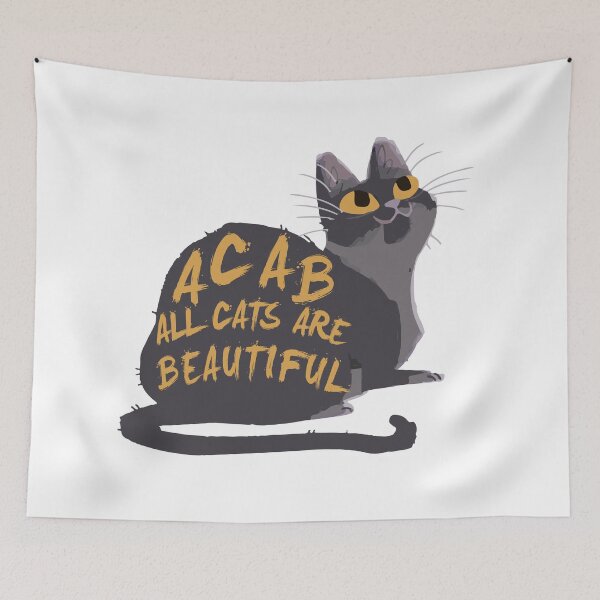 Item preview, ACAB all cats are beautiful designed and sold by remerasnerdas.
