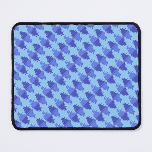 Item preview, Brush stroke diamond pattern in blue designed and sold by PuzbieArts.
