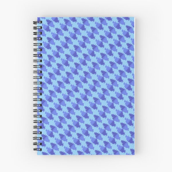 Item preview, Brush stroke diamond pattern in blue designed and sold by PuzbieArts.