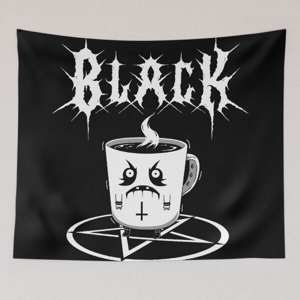 Item preview, Black Metal Coffee designed and sold by pigboom.
