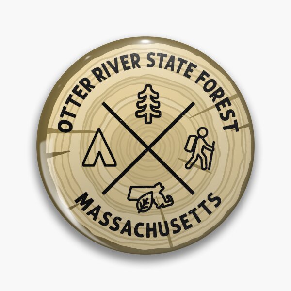 Artikelvorschau, Otter River State Park Massachusetts Log-Scheibe entworfen und verkauft von VanyaKar.