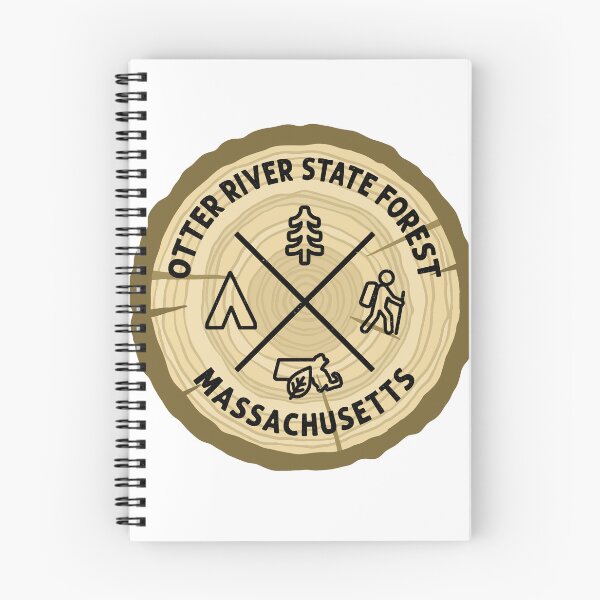 Item preview, Otter River State Park Massachusetts Log Slice designed and sold by VanyaKar.