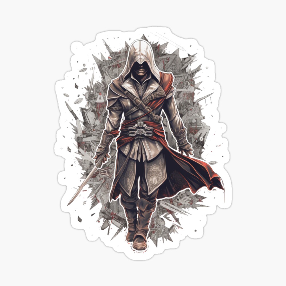 How to draw an Assassin from Assassin's Creed game - Sketchok easy drawing  guides | Creed game, Guided drawing, Assassins creed game