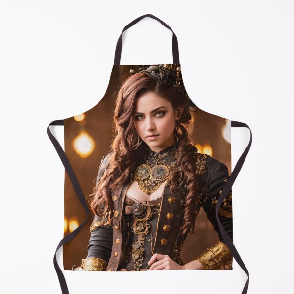 Item preview, Industrial Victorian: Realistic portraits of girls in steampunk outfits designed and sold by ArtCreator2023.