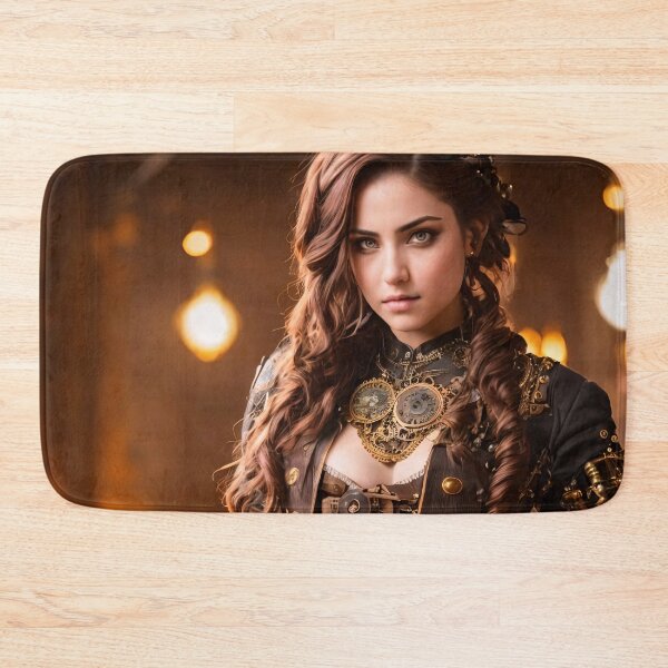 Item preview, Industrial Victorian: Realistic portraits of girls in steampunk outfits designed and sold by ArtCreator2023.