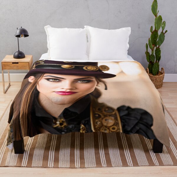 Item preview, A journey into another time: portraits of steampunk girls designed and sold by ArtCreator2023.