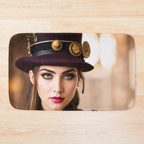 Item preview, A journey into another time: portraits of steampunk girls designed and sold by ArtCreator2023.