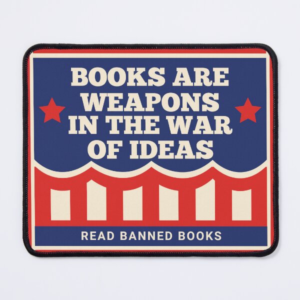Item preview, Books are weapons, Read Banned Books designed and sold by MysteriesBooks.