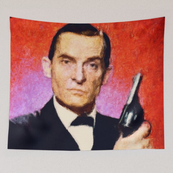 Item preview, Jeremy Brett as Sherlock Holmes Impressionist Art designed and sold by imageren.